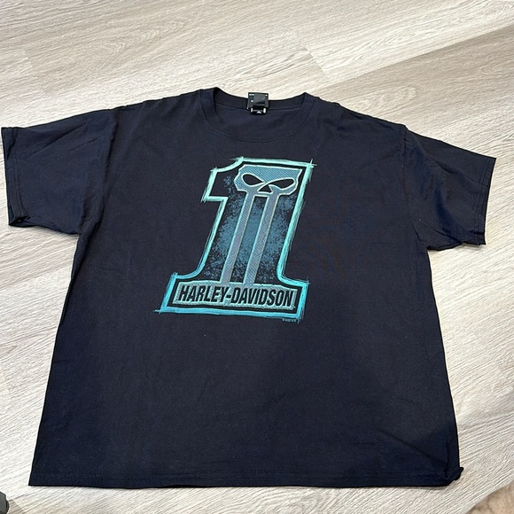 Harley Davidson Calgary Alberta T-shirt Size L - Picture 1 of 4